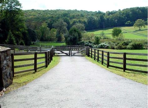 Beautiful ranch gate. Weathered wood matches the existing post fencing ...