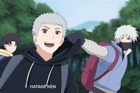 Kakashi and his son, Hatake Ken 2 by https://www.deviantart.com/hatake-mina on @DeviantArt ...