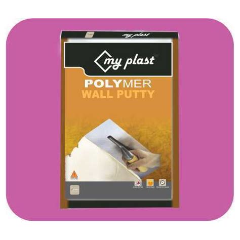 My plast White Polymer Wall Putty, 40 Kg at Rs 900/bag in Gwalior | ID: 20329020455