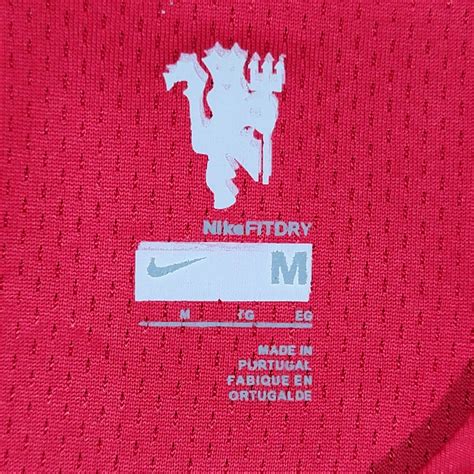 Manchester United Nike Red Devils Soccer Jersey 2007 / 09 - Etsy