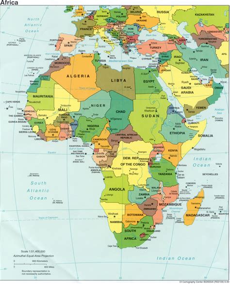 Map Of Africa With Equator Topographic Map World - vrogue.co