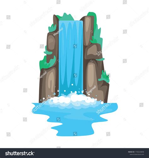 8 964 Cartoon Waterfall Images, Stock Photos & Vectors | Shutterstock