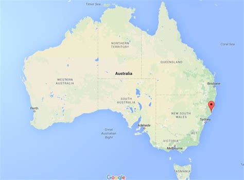 Where is Forster on map Australia