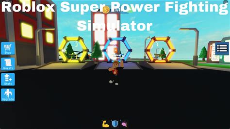 Playing Roblox Super Power Fighting Simulator For The First Time As A Noob - YouTube