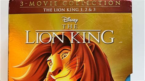 The Lion King 3 Movie Collection DVD Unboxing - YouTube