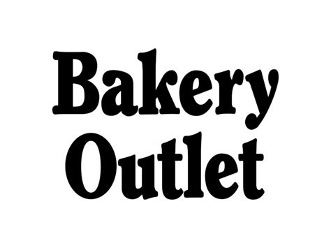 Bakery Outlet Logo PNG Transparent & SVG Vector - Freebie Supply