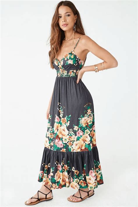 These 20 Forever 21 Dresses Are Giving Us Spring Fever | Forever 21 dresses casual, Floral print ...