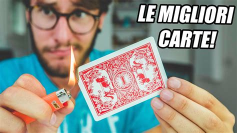 LE MIGLIORI CARTE PER FARE MAGIA - YouTube