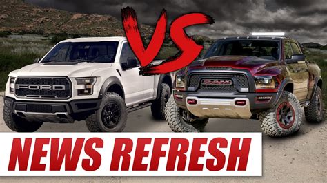 Ram Rebel TRX vs 2017 Ford Raptor: Can the Rebel TRX Dethrone the King? - YouTube