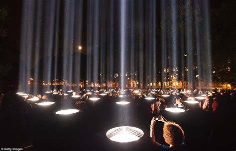 Let there be light: Art installation Spectra created as part of WWI commemorations pierces the ...