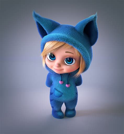 Dave and Ava characters :: Behance