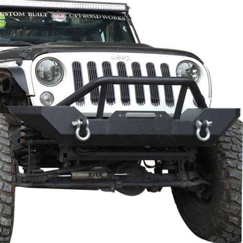 Black Textured Front Bumper for 2007-2018 Jeep Wrangler – OffGrid Store