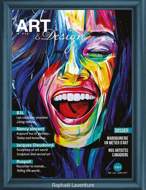 Raphael Laventure on Twitter: "Magazine cover ART & Design 🎨 !!! Happy ...