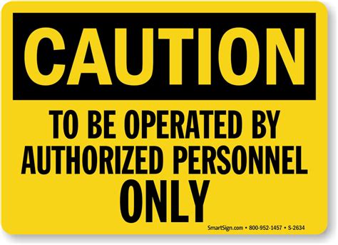 Do Not Operate Machinery Signs - MySafetySign.com