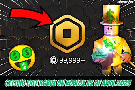 How do you get free Robux on Roblox as of April 2023