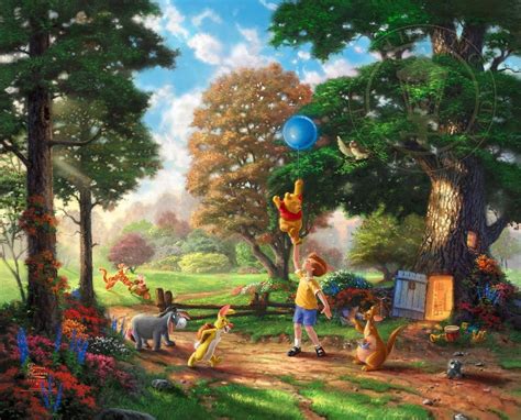 52+ Disney Thomas Kinkade Wallpaper HD