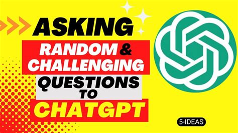 Chat GPT testing 2023 - Chatgpt Challenge 2023 - Asking Chat GPT Random ...