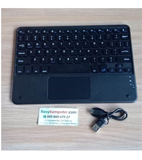 Jual Keyboard Bluetooth + Mouse Trackpad - Rosy Computer Malang