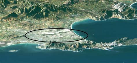 The Cape Flats: An approximate geographic indication of the Peninsula's ...