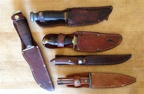 Mobile Knife Sharpening / Knife Sales: Vintage Knife Collection Acquired