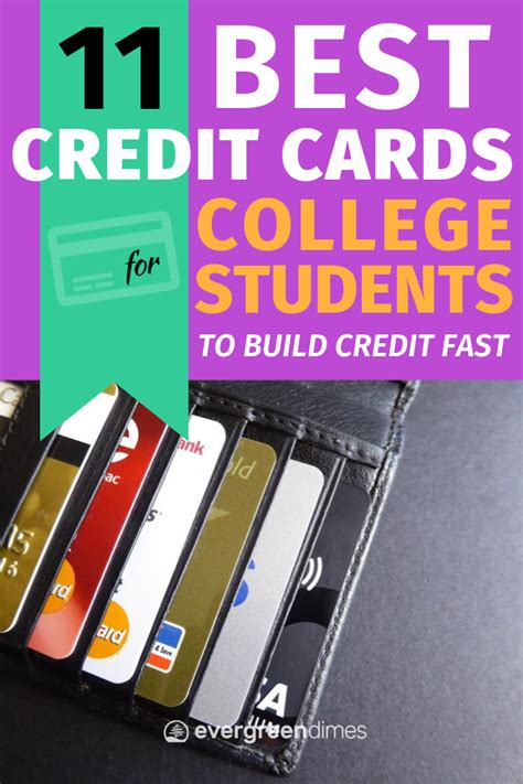 11 Best Credit Cards for College Students | Best credit cards, Good credit, Build credit