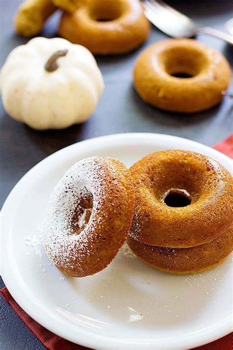 The Best Baked Pumpkin Donuts Recipe • Unicorns in the kitchen