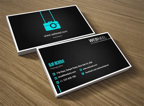 28+ Photography Business Card Templates Free Download | 30 with Free ...