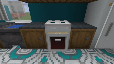 Stove top and Oven - Minecraft Furniture