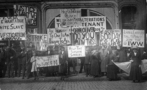 IWW strike timeline, 1905-1920