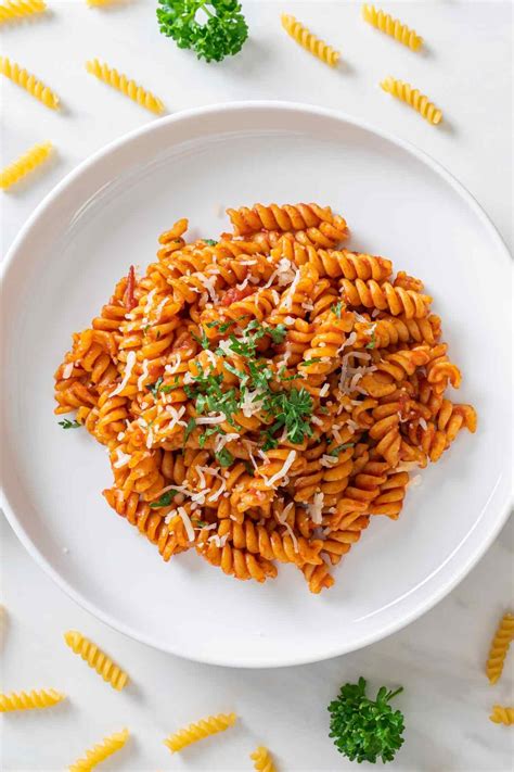 Easy Rotini Pasta Recipe | Deporecipe.co