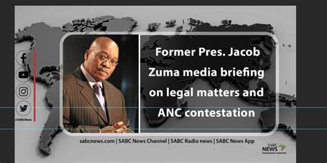 VIDEO: Former President, Jacob Zuma briefs the media - SABC News ...