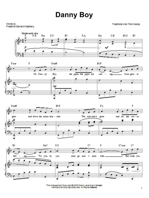 Danny Boy | Sheet Music Direct