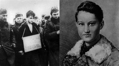 UNBEARABLE Execution of Zoya Kosmodemyanskaya - A Symbol of the Heroism of the Soviet people ...