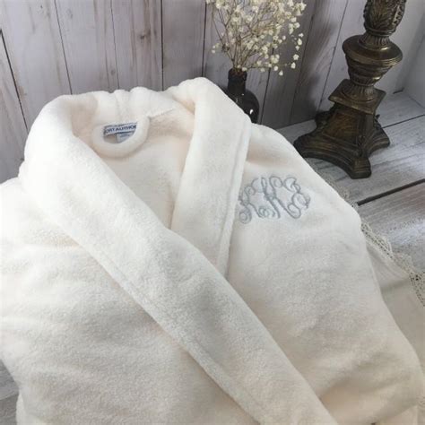 Monogrammed Plush Robe, His And Her Gifts, Personalized Robes #2906922 - Weddbook