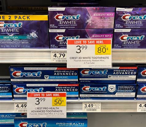 Crest Pro-Health Toothpaste As Low As $2.24 At Publix (Half The Regular ...