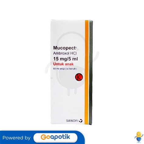 MUCOPECT PEDIATRIC 60 ML SYRUP - Kegunaan, Efek Samping, Dosis dan ...