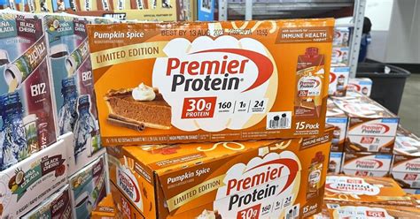 Premier Protein Shakes Limited Edition Pumpkin Spice 15-Pack Only $22 at Sam's Club (Just $1.48 ...