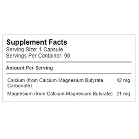 Butyric Acid - Born Nutrition