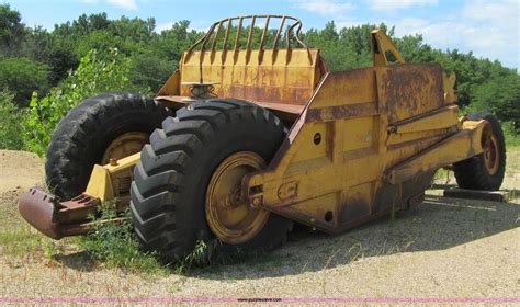 Caterpillar 491 cable pull scraper in Bayard, IA | Item E4939 sold | Purple Wave