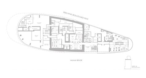 Amenities Floor Plan — Aston Martin Residences