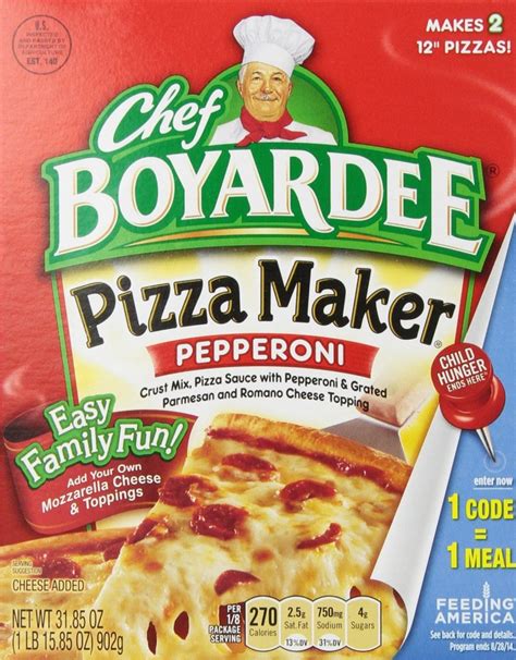 Chef Boyardee Pepperoni Pizza Making Kit