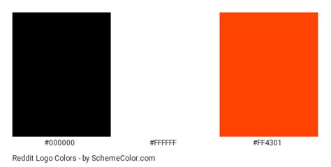 Reddit Logo Color Scheme : r/Damnthatsinteresting