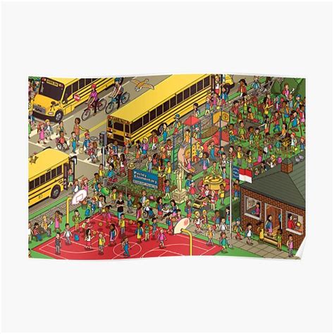 Where's Wally - Wheres Wally Premium Matte Vertical Poster Designed & Sold By Ben Slater