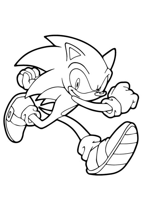 Kids-n-fun.com | Coloring page Sonic Sonic the Hedgehog 9