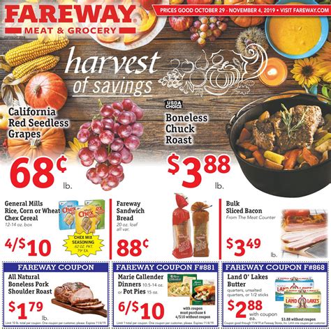 Fareway Current weekly ad 10/29 - 11/04/2019 - frequent-ads.com