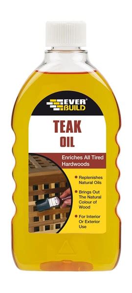 Everbuild Teak Oil | Wood Oils