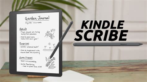 Kindle Scribe 2022: Writing and Note Taking on Kindle with Features and Price - YouTube