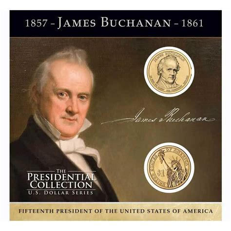 James Buchanan Dollar Coin | Presidential Dollar Coins