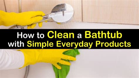 5 Smart & Simple Ways to Clean a Bathtub