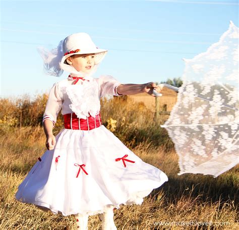 DIY Mary Poppins Costume For Halloween - Make It and Love It